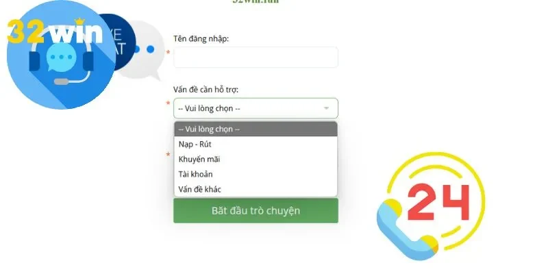 Sân chơi hỗ trợ giải quyết các vấn đề liên quan đến tài khoản 