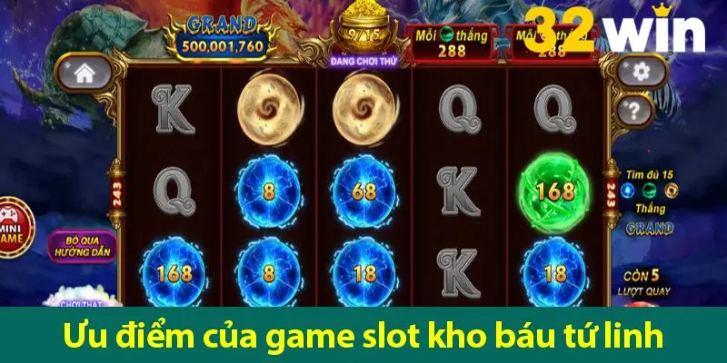 Kho báu Tứ Linh: Quy tắc chơi và các bí quyết quay hũ luôn thắng trên 32WIN