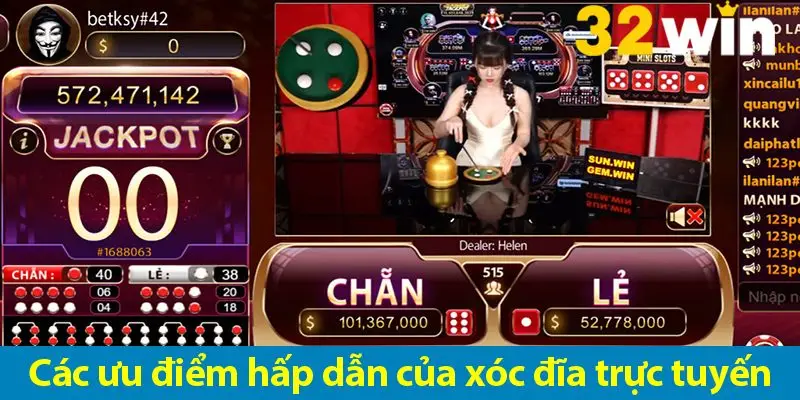Hướng dẫn cách chơi xóc đĩa live đơn giản nhất tại 32WIN